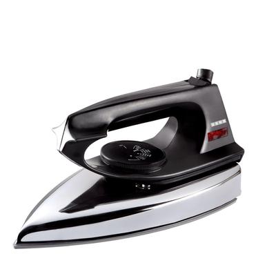 Compact Dry Iron Black Stainless Steel Foldable