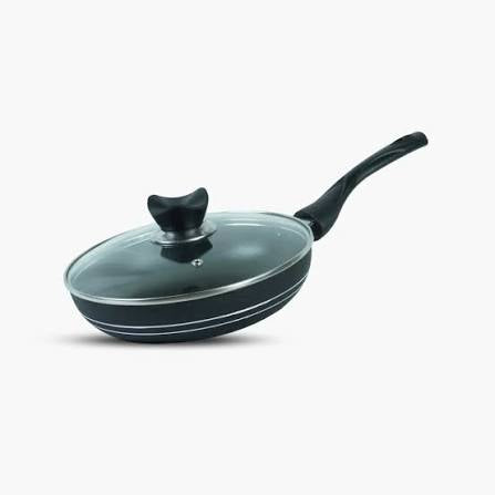 Non-Stick Frying Pan with Glass Lid - Premium Quality